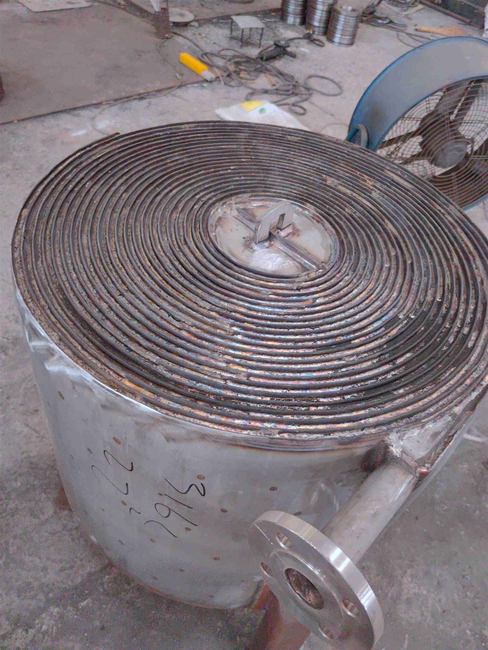 SPIRAL PLATE HEAT EXCHANGER