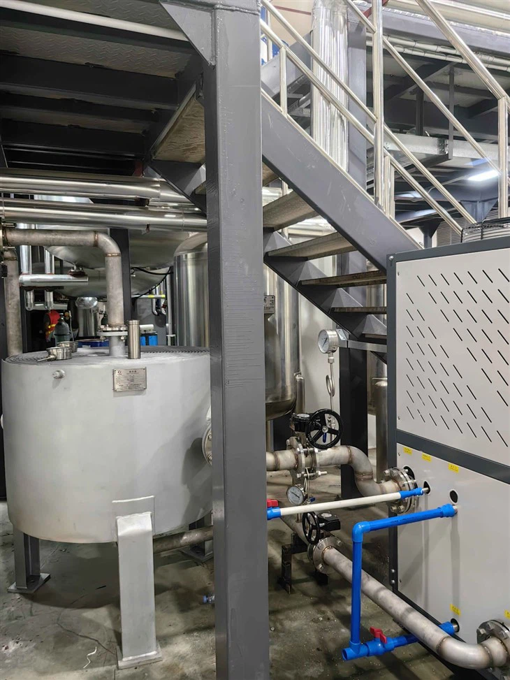 Cooling Thermal Oil Spiral Plate Heat Exchanger