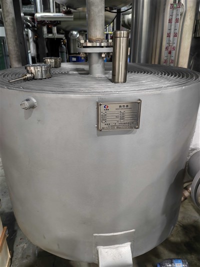 Cooling Thermal Oil Spiral Plate Heat Exchanger
