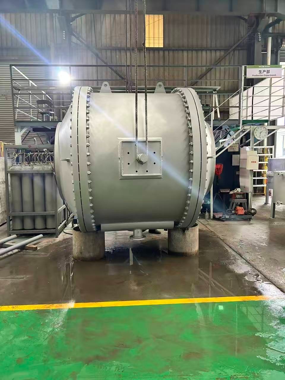 Industiral Spiral Plate Heat Exchanger For Palm Oil Refinery suppliers