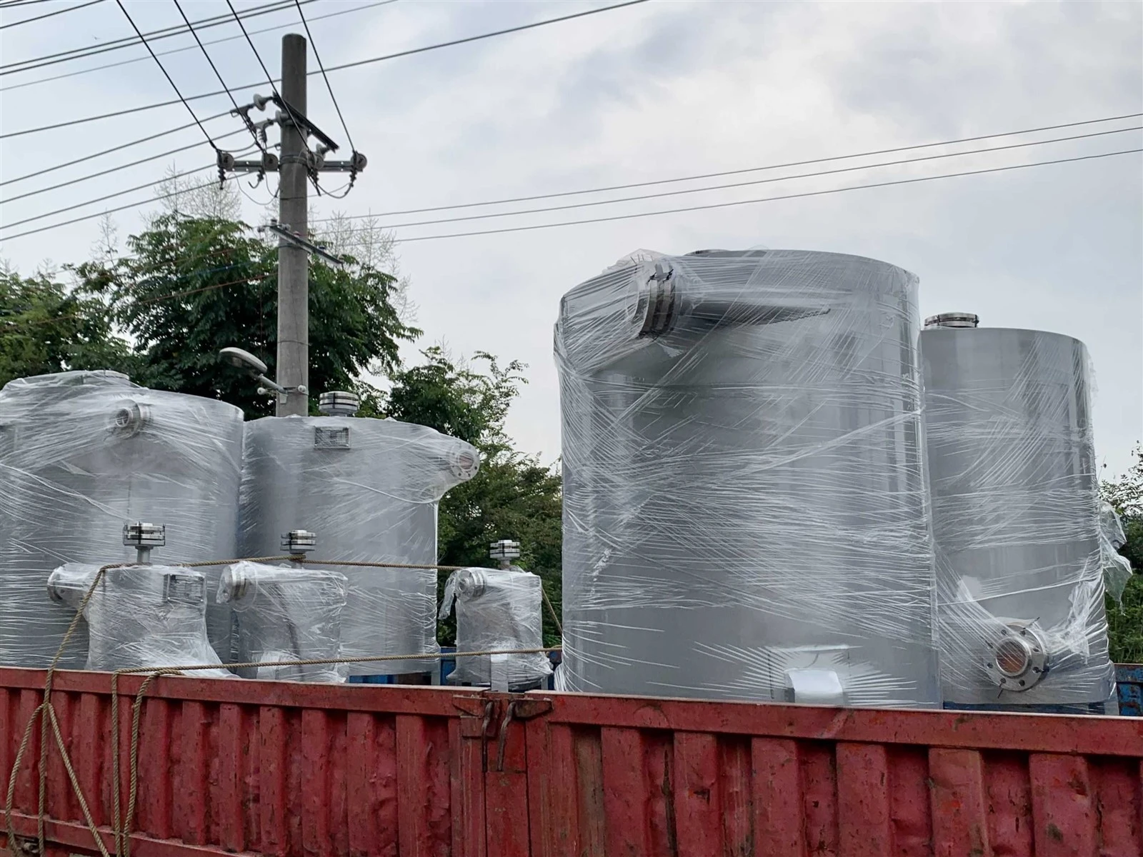 SPIRAL HEAT EXCHANGER SHIPPING