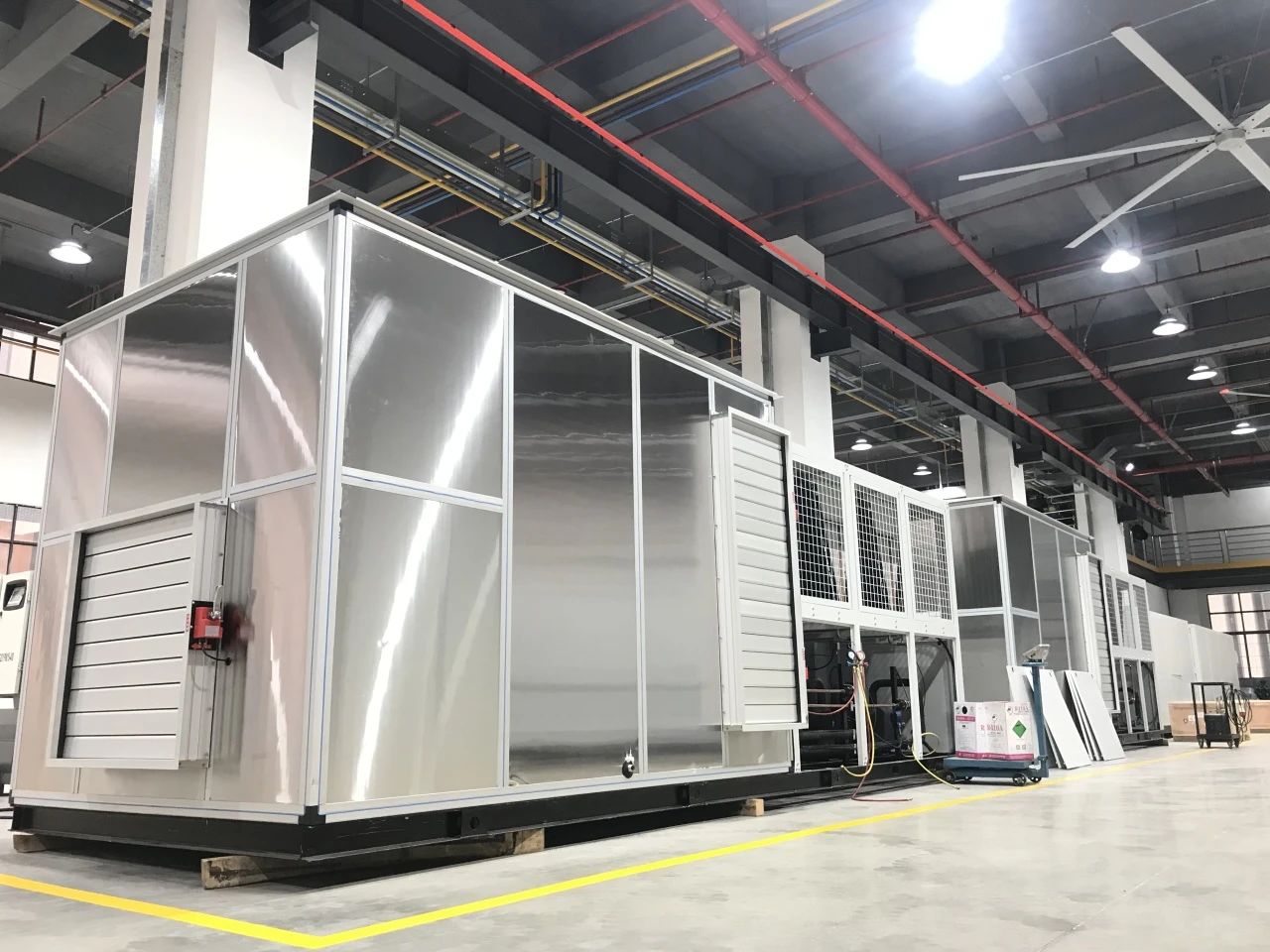 Finished water chiller