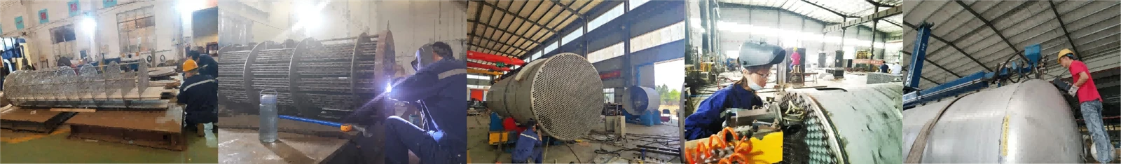SHELL TUBE HEAT EXCHANGER MAKING