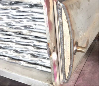 heat exchanger weld heat exchanger weld