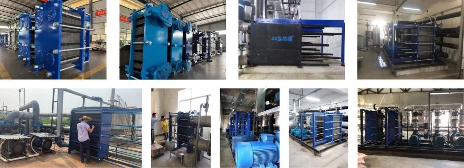 plate and gasket heat exchanger