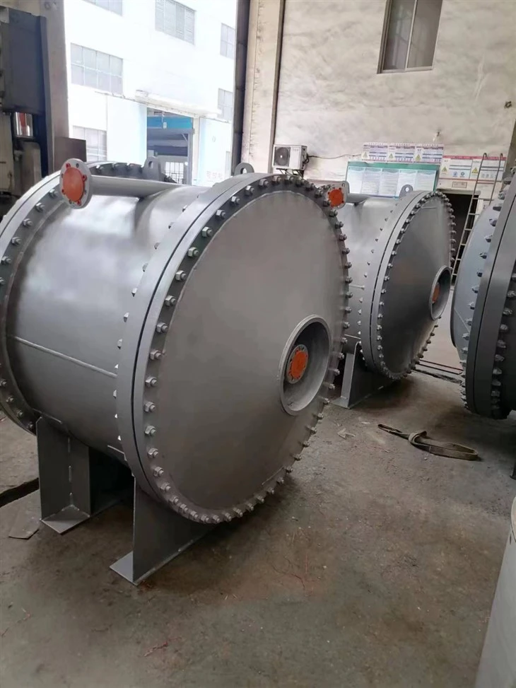 Industiral Spiral Plate Heat Exchanger For Palm Oil Refining factory