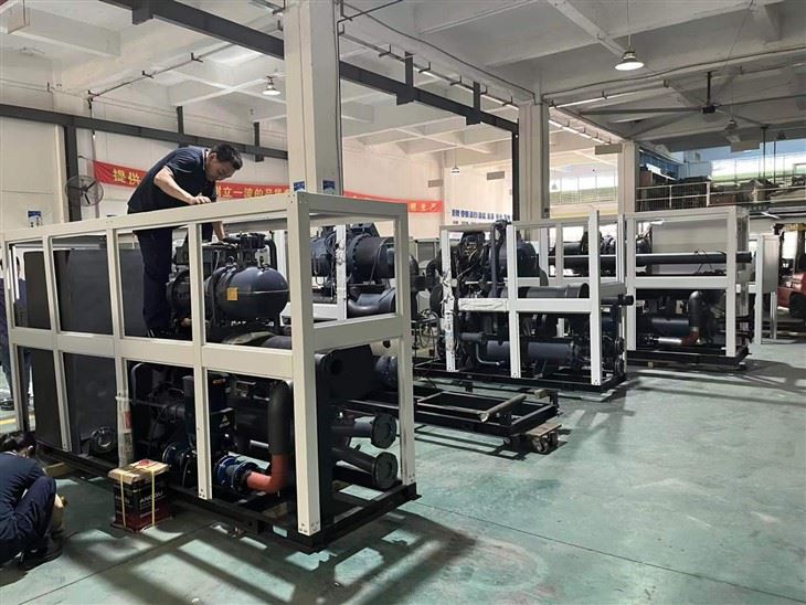 Wind-cooled Chillers For Tunnel Construction